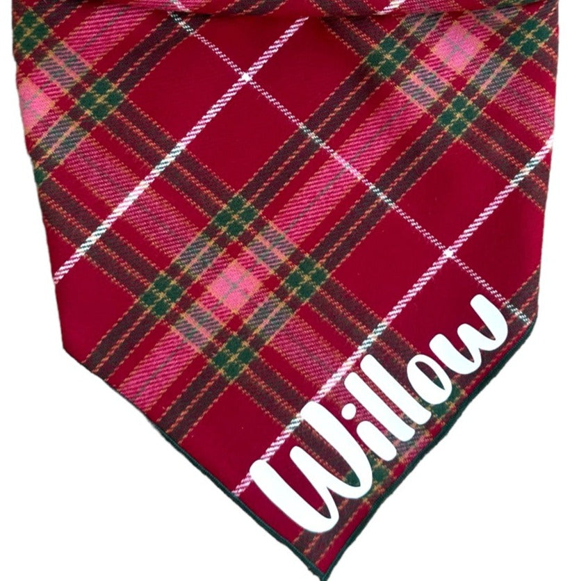 Cranberries Flannel Personalized