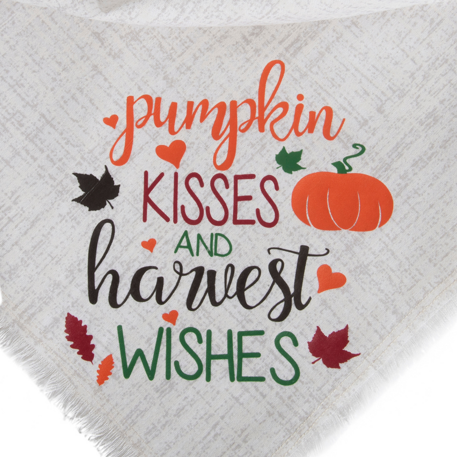 Pumpkin Kisses and Harvest Wishes Fray