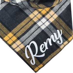 Stormy Flannel Personalized