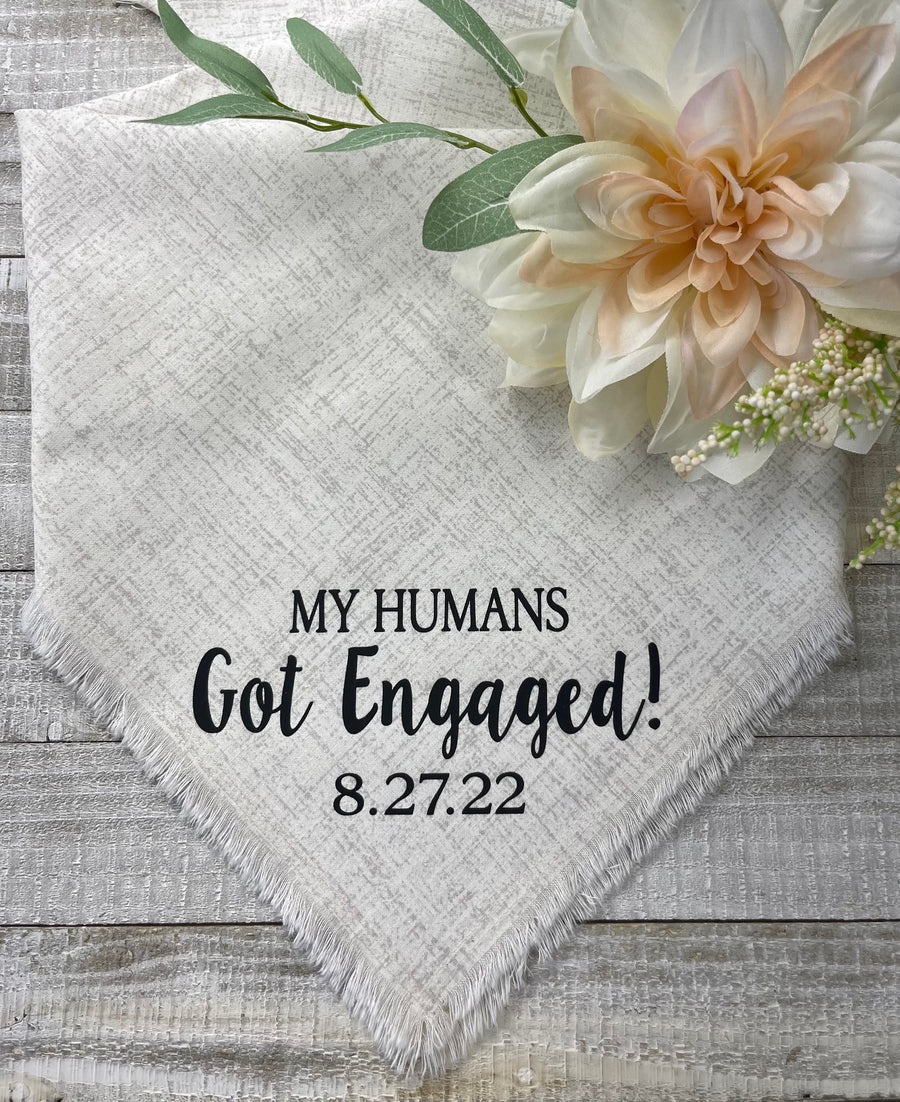 My Humans Got Engaged! (Ivory/Black)