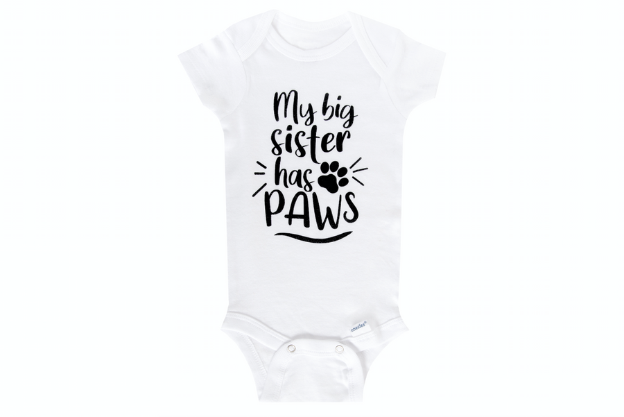 My Big Sister Has Paws Set - Ivory Fray