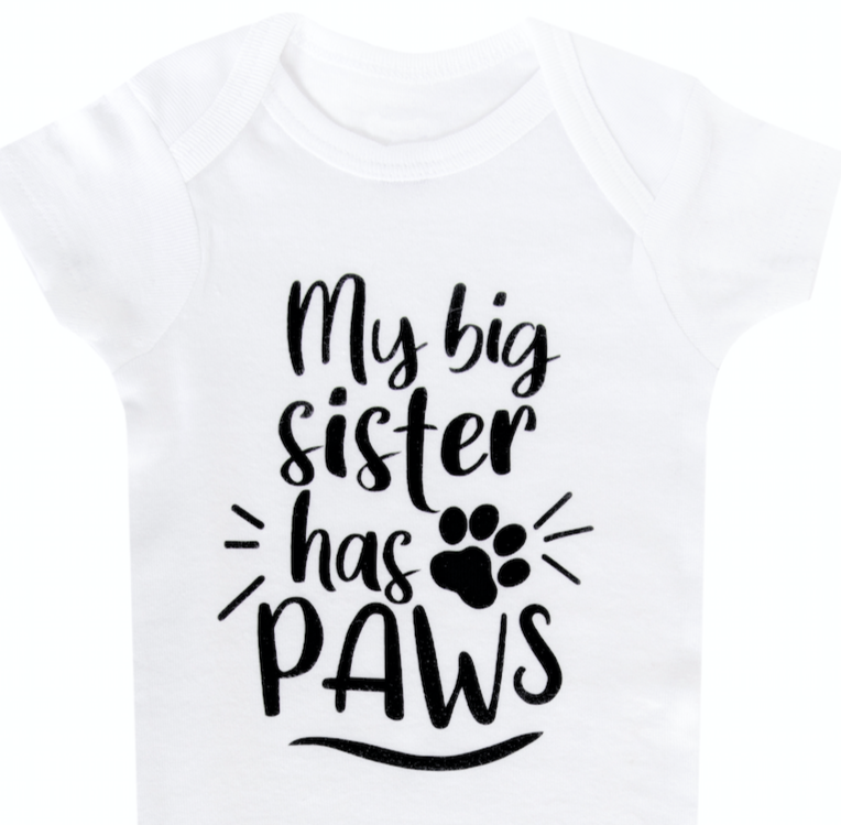My Big Sister Has Paws Set - Ivory Fray