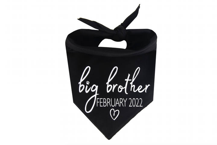 Big Brother with Due Date - Black