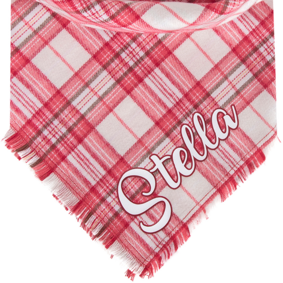 Romance Flannel Fray Personalized